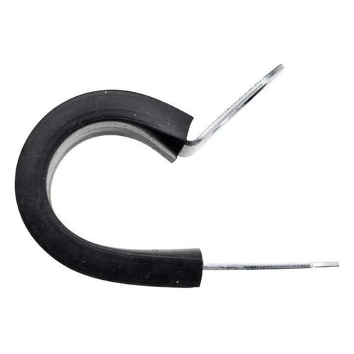 Abraçadeira Emborrachada DIN3016 18x6x15mm Embalagem com 25 Unidades