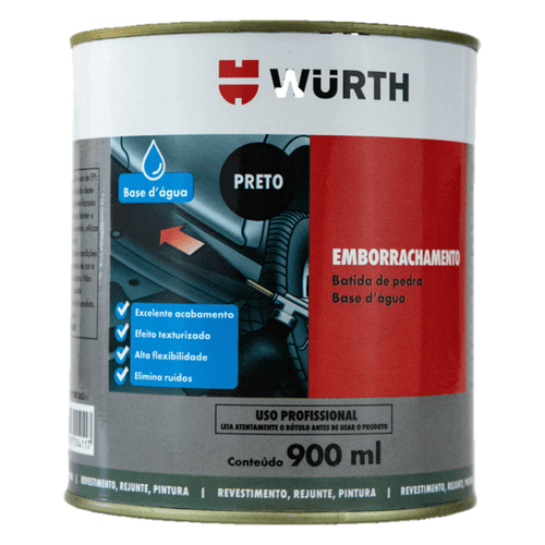 Emborrachamento Batida de Pedra Base Água Preto 900ml