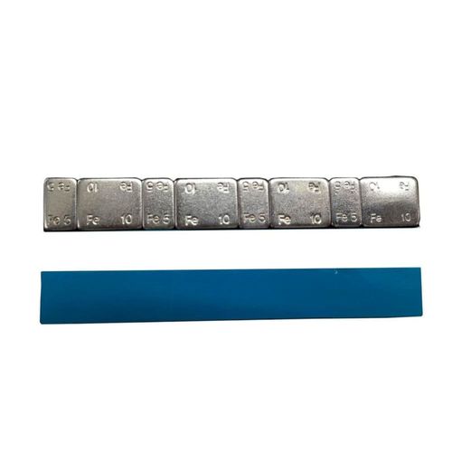 Contrapeso de Aço Colante 5g x 12g x 4 Embalagem com 50 Unidades