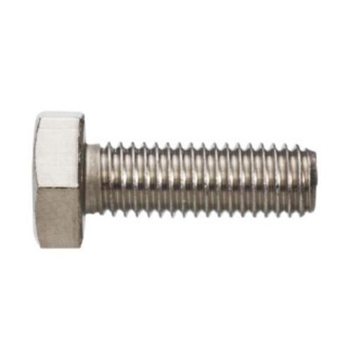Parafuso Sextavado Rosca Total Grossa Aço Inox 304 M6 x 40mm Embalagem com 50 Unidades
