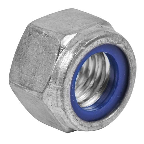 Porca Sextavada Trava Alta Rosca Grossa Zincado Branco Ansi B1.1 (3/4 x 1.1/8”) 10 Unidades