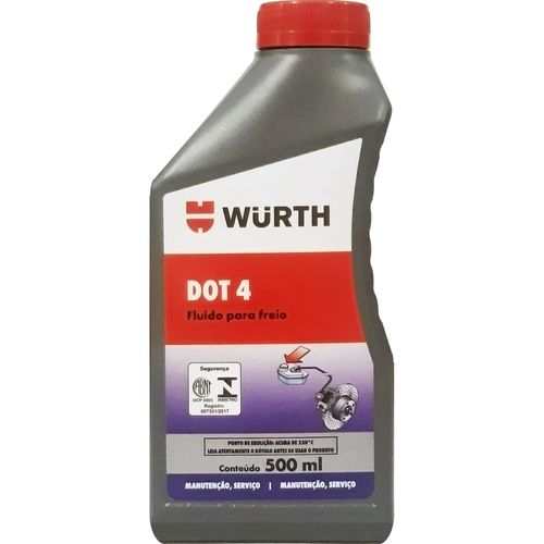 Fluido de Freio Dot 4 500ml