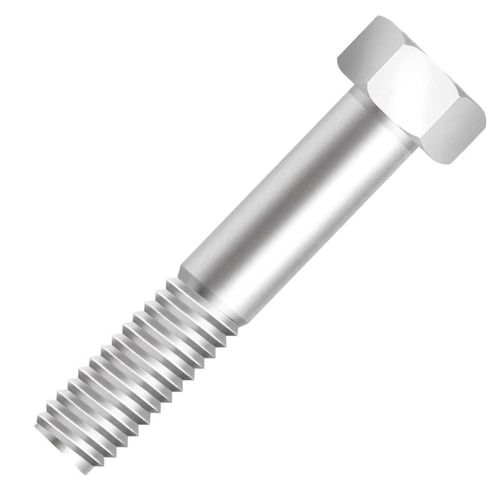 Parafuso Sextavado Rosca Parcial Grossa G2 Zincado Branco ANSI (B18.2.1) 5/16” x 2” 100 Unidades