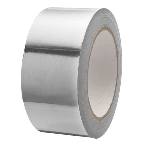 Fita Adesiva de Polipropileno Metalizada 48mm x 40m Embalagem com 5 Unidades