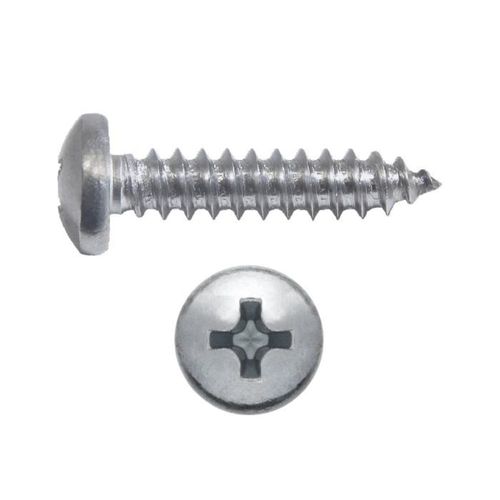 Parafuso Autoatarraxante Cabeça Panela Philips Inox 304 Din7981 6,3 x 25mm Embalagem com 250 Peças