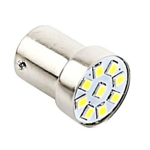 Lâmpada Automotiva R5W/R10W 24V BA15s 67 Branca 1 Par