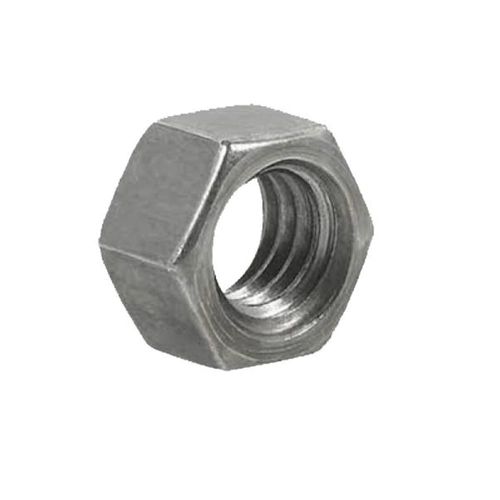 Porca Sextavada Unc G2 Zincado Branco ANSIB18.2.2 - 3/4” x 10 FPP Embalagem com 50 Unidades