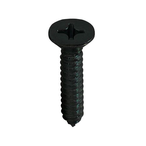 Parafuso Autoatarraxante Cabeça Chata Philips DIN7982 4,2 x 16mm Zincado Preto 250 Unidades