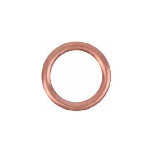 Arruela de Vedação Cobre Oval 16 x 22 x 2mm Embalagem com 50 Unidades