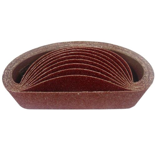 Cinta de Lixa para Metal e Madeira 100 x 610mm G120 Embalagem com 10 Unidades