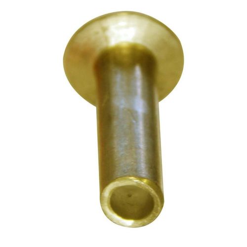 Rebite de Aço Semi-Tubular para Lona de Freio 10 - 14 Embalagem com 1000 Unidades