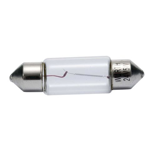 Lâmpada Automotiva Torpedo C5W 5W 24V Embalagem com 10 Unidades