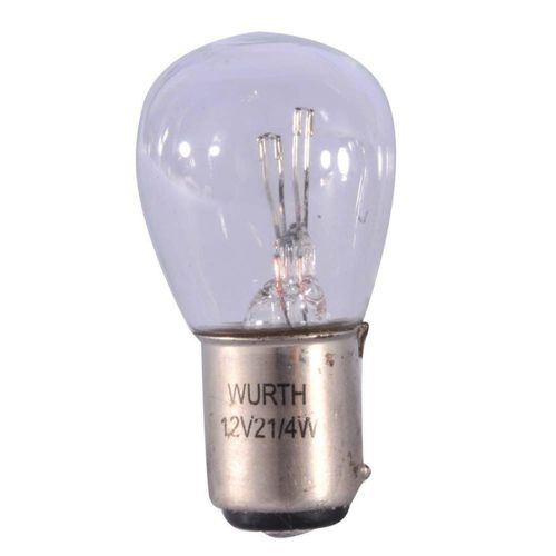 Lâmpada Automotiva 2 Polos-12V Pino Desencontrado V P21/ 5W 21/ 5W Embalagem com 10 Unidades