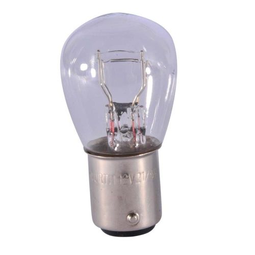 Lâmpada Automotiva 1034-12V 2 Polos Pino Desencontrado P21/ 5W 21/ 5W Embalagem com 10 Unidades