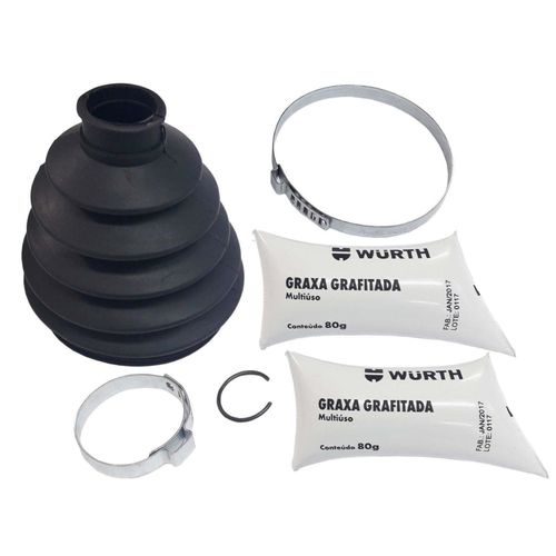 Kit Coifa para Junta Homocinética Borracha Nitrílica Mitsubishi Lado Roda