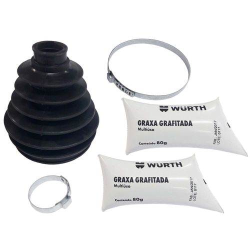 Kit Coifa para Junta Homocinética Borracha Nitrílica Mitsubishi Lado Roda