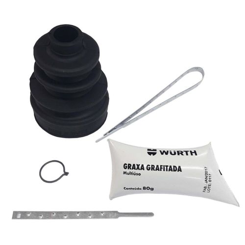 Kit Coifa para Junta Homocinética Borracha Nitrílica Fiat Lado Roda