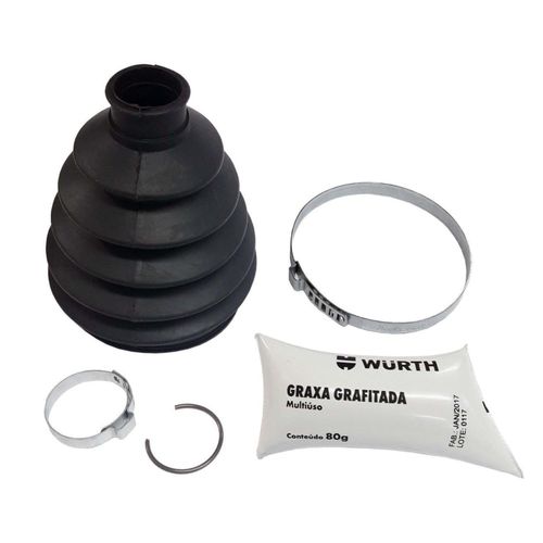 Kit Coifa para Junta Homocinética Borracha Nitrílica Fiat Lado Roda