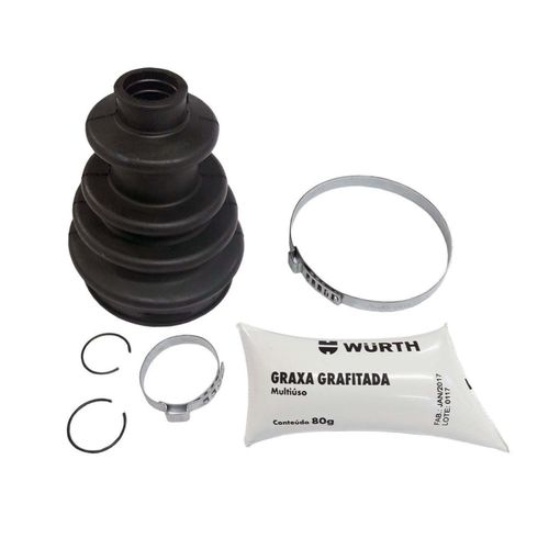 Kit Coifa para Junta Homocinética Borracha Nitrílica GM Lado Roda