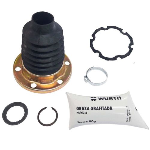 Kit Coifa para Junta Homocinética Borracha Nitrílica VW Lado Câmbio