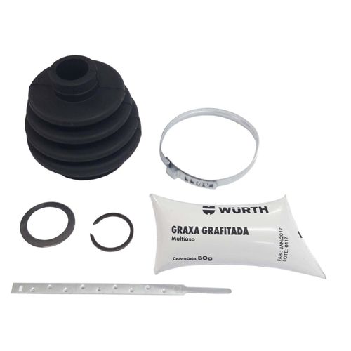 Kit Coifa para Junta Homocinética Borracha Nitrílica VW Lado Roda/ Câmbio