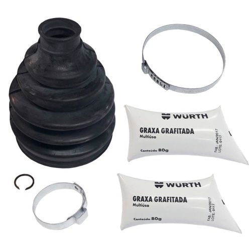 Kit Coifa para Junta Homocinética Borracha Nitrílica VW Lado Roda