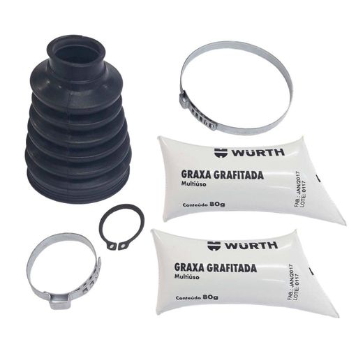Kit Coifa para Junta Homocinética Borracha Nitrílica VW Lado Câmbio