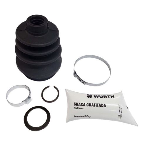 Kit Coifa para Junta Homocinética Borracha Nitrílica GM Lado Câmbio