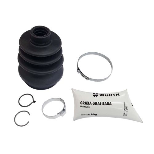Kit Coifa para Junta Homocinética Borracha Nitrílica GM Lado Câmbio