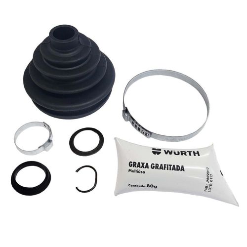 Kit Coifa para Junta Homocinética Borracha Nitrílica Audi Lado Roda