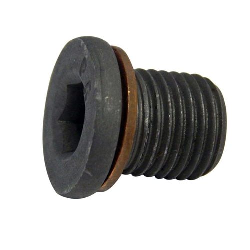 Bujão de Cárter Volkswagen/ Audi M14 x 1,5 Embalagem com 5 Unidades (com Arruela de Cobre)