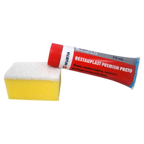 Restaurador de Plásticos Restauplast Premium Preto 75ml
