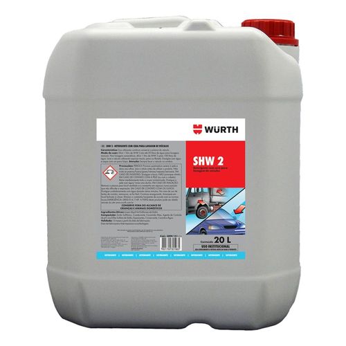Shampoo Automotivo com Cera SHW2 20L