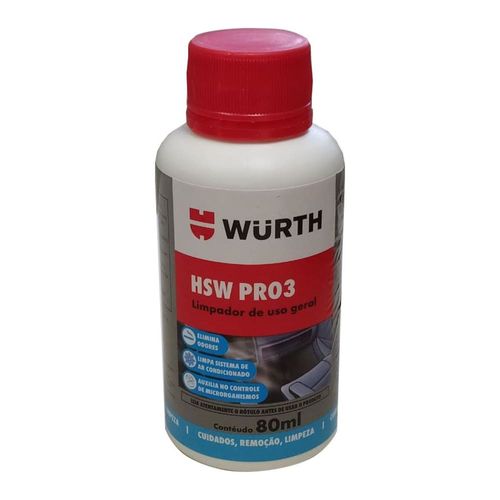 Limpador do Sistema de Ar Condicionado HSW PRO 3 80ml