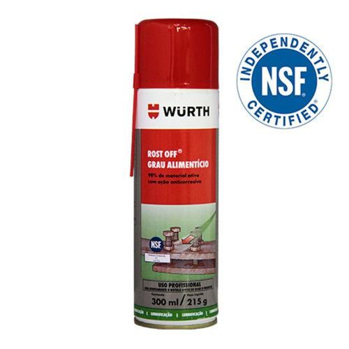 Desengripante Spray Rost Off Grau Alimentício 300ml