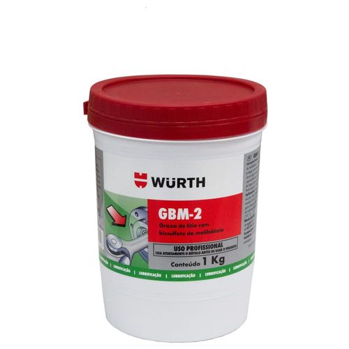 GBM-2 Graxa de Lítio com Bissulfeto de Molibdênio 1kg