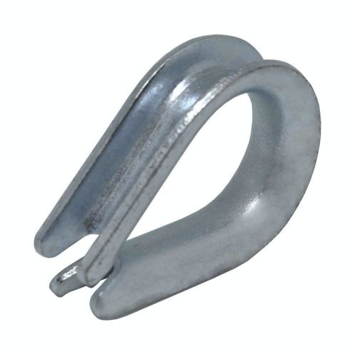 Sapatilho para Cabo de Aço 10mm Embalagem com 25 Unidades