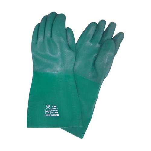 Luva de PVC Forrada com Palma Áspera Tamanho 9 260mm