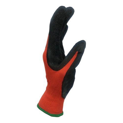 Luva de Poliéster com Banho de Látex Grip - Red Line Tamanho 8