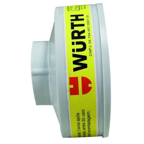 Filtro Químico para Respirador 1/4” Facial Vapores Orgânicos + Gases Ácidos