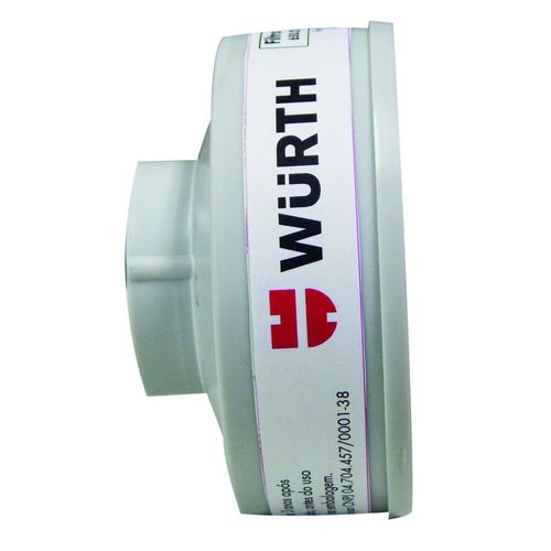 Filtro Químico para Respirador 1/4” Facial Gases Ácidos