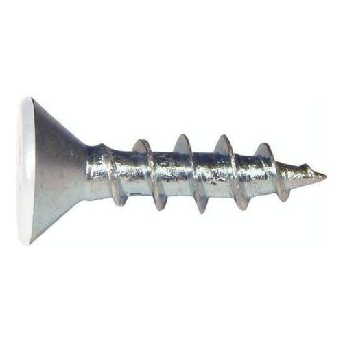 Parafuso Cabeça Chata Philips Zincado Branco 4,0 x 16mm Caixa com 1000 Unidades