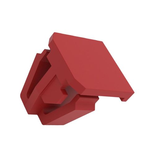 Grampo Friso Civi com Crv - Vermelho Embalagem com 10 Unidades