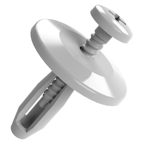 Grampo Teto Cabine Maior Cinza Cl Scania T112/T113/R113/P93 Embalagem com 10 Unidades