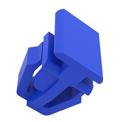 Grampo Friso Civi com Crv/Legend - Azul Embalagem com 10 Unidades