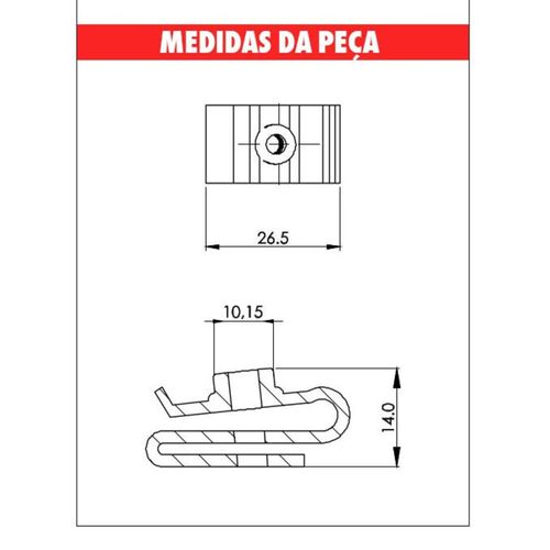 Bucha Para-Barro Azera/Santa Fe/Tucson Embalagem com 10 Unidades