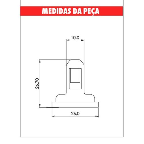 Grampo Para-Choque Corolla/Hilux/Rav4 Embalagem com 10 Peças