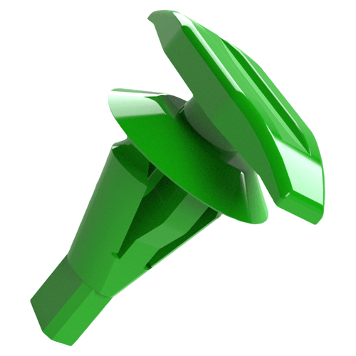 Grampo Borracha Porta  Verde Honda/Toy. Embalagem com 10 Unidades