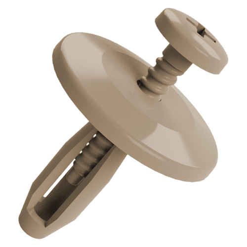Grampo Teto Cabine Menor Marrom Scania T112/T113/R113/P93 Embalagem com 10 Unidades