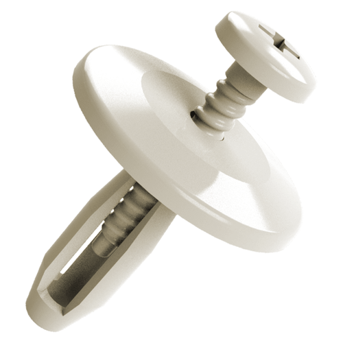 Grampo Teto Cabine Maior Bege Scania T112/T113/R113/P93 Embalagem com 10 Unidades